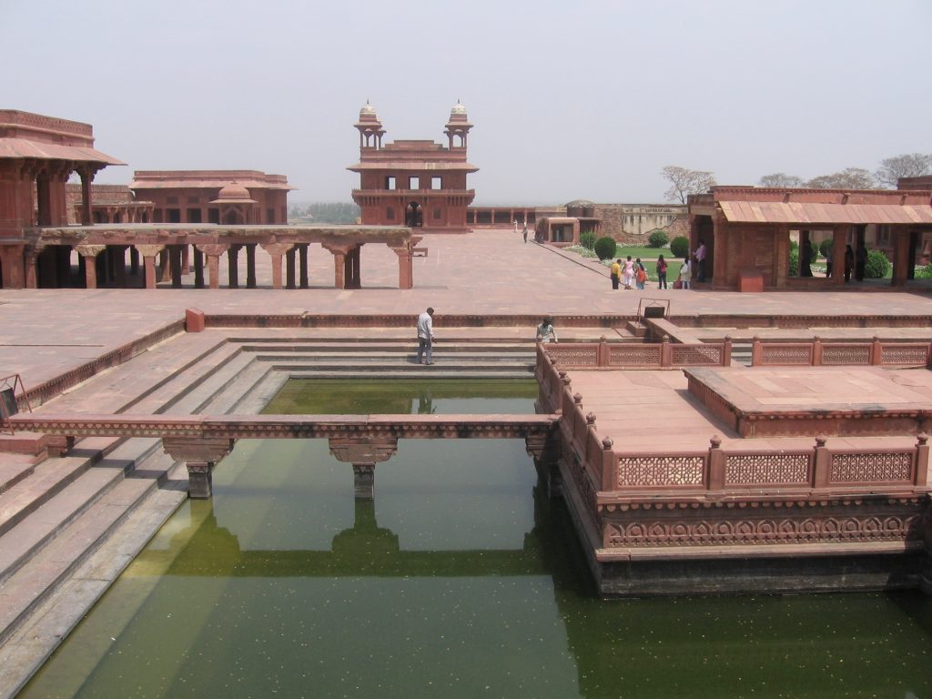 Due to water shortages, Fatehpur Sikri was abandoned, which is why it's often called a Ghost town.