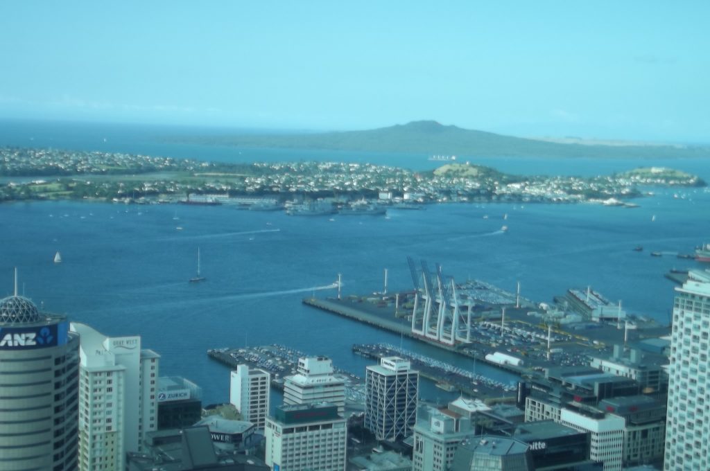 At a height of 190 metres, it’s part of Auckland’s iconic Sky Tower – the tallest man-made structure in the Southern Hemisphere.