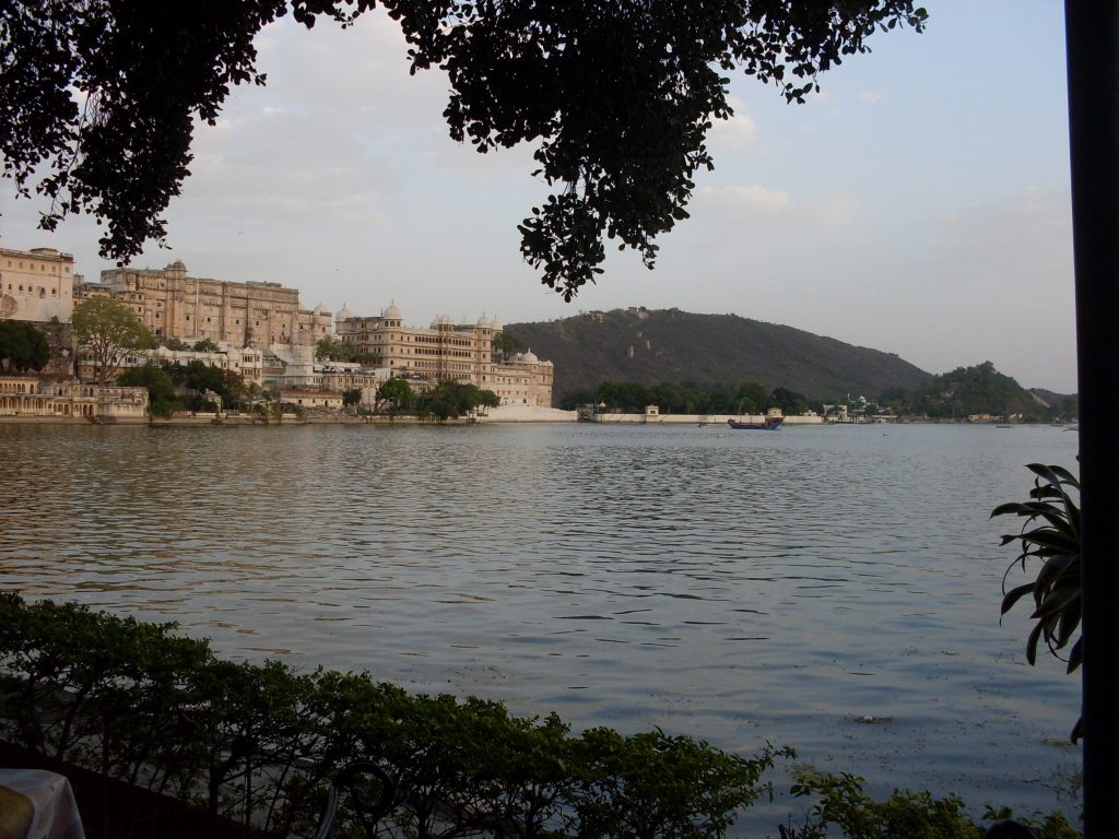Overlooking Udaipur's City Palace