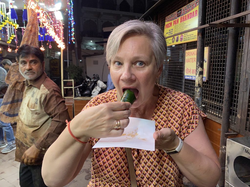 Down the hatch! Paan has many health benefits.