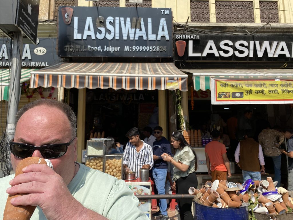 Lassiwala Original is a legendary hangout with Jaipurites.