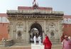 Karni Mata Temple’s ornate marble entrance displays Rajputana architecture