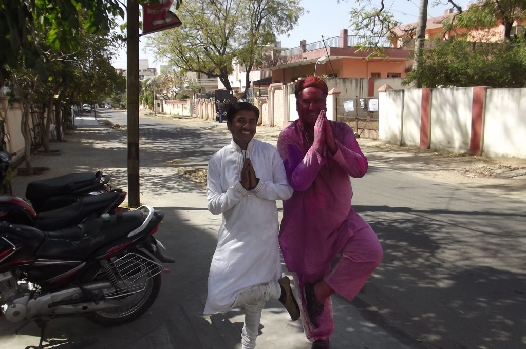 I love a good pose during Holi