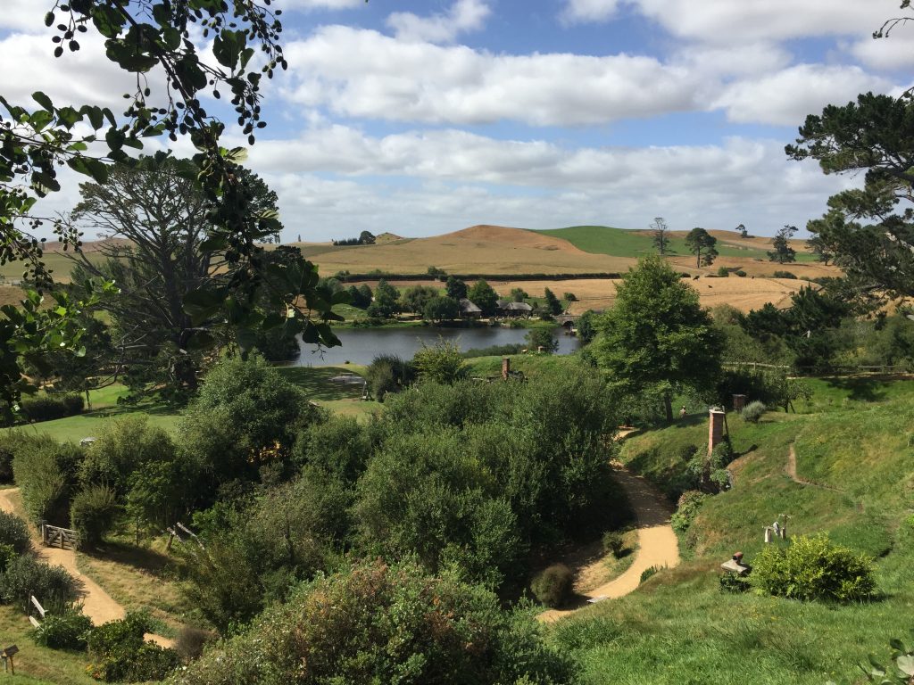 Overlooking Hobbiton and Middle Earth